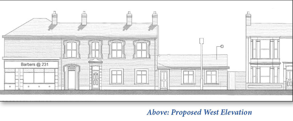 Lot: 124 - FREEHOLD SHOP AND FLAT WITH LAPSED PLANNING FOR A FURTHER FLAT -